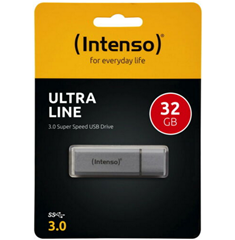 Bild zu Intenso USB Stick 32GB Speicherstick Ultra Line USB 3.0 silber für 4,99€ (VG: 6,49€)