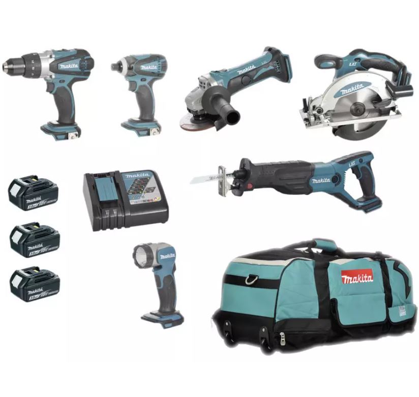 Bild zu Makita DLX6011 Combo-Kit (11-tlg. inkl. 3 Akkus) ab 593,87€ (VG: 696,49€)