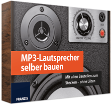 Bild zu FRANZIS: MP3-Lautsprecher selber bauen Bausatz (Bausatz zum Stecken – ohne Löten, Komplettpaket mit Gehäuse) für 15€ inkl. Versand (VG: 29,95€)