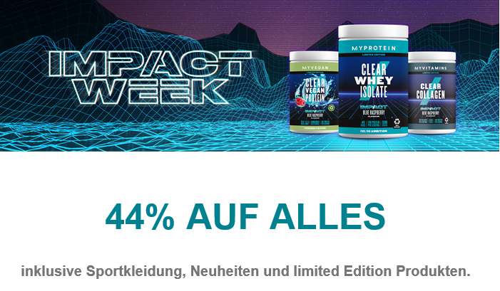 Bild zu MyProtein: 44% Rabatt auf alles