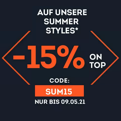 Bild zu SportScheck: 15% Rabatt auf ausgewählte Summerstyles