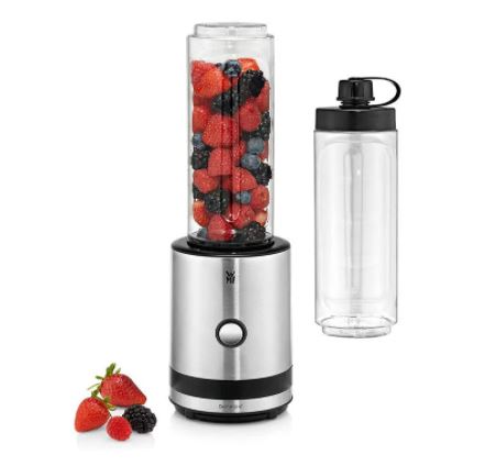 Bild zu WMF KÜCHENminis Smoothie-to-go Mixer, 300 W + 1 Trinkbehälter für 29,99€ (VG: 59,99€)