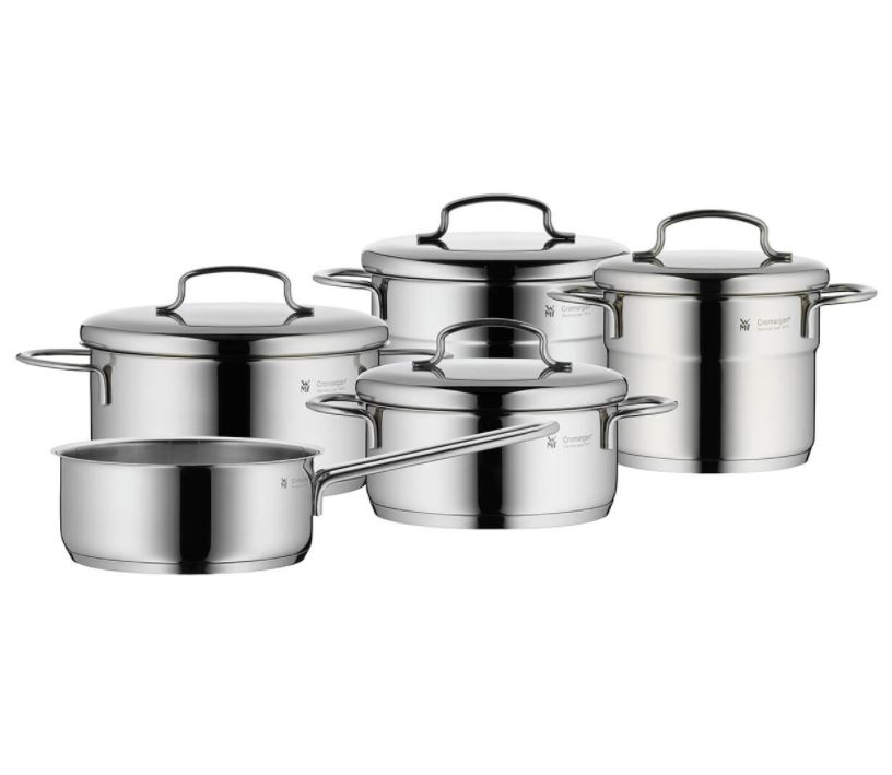 Bild zu WMF Kochtopf-Set Mini, 5-Töpfe + 4 Deckel für 63,99€ (VG: 79,99€)