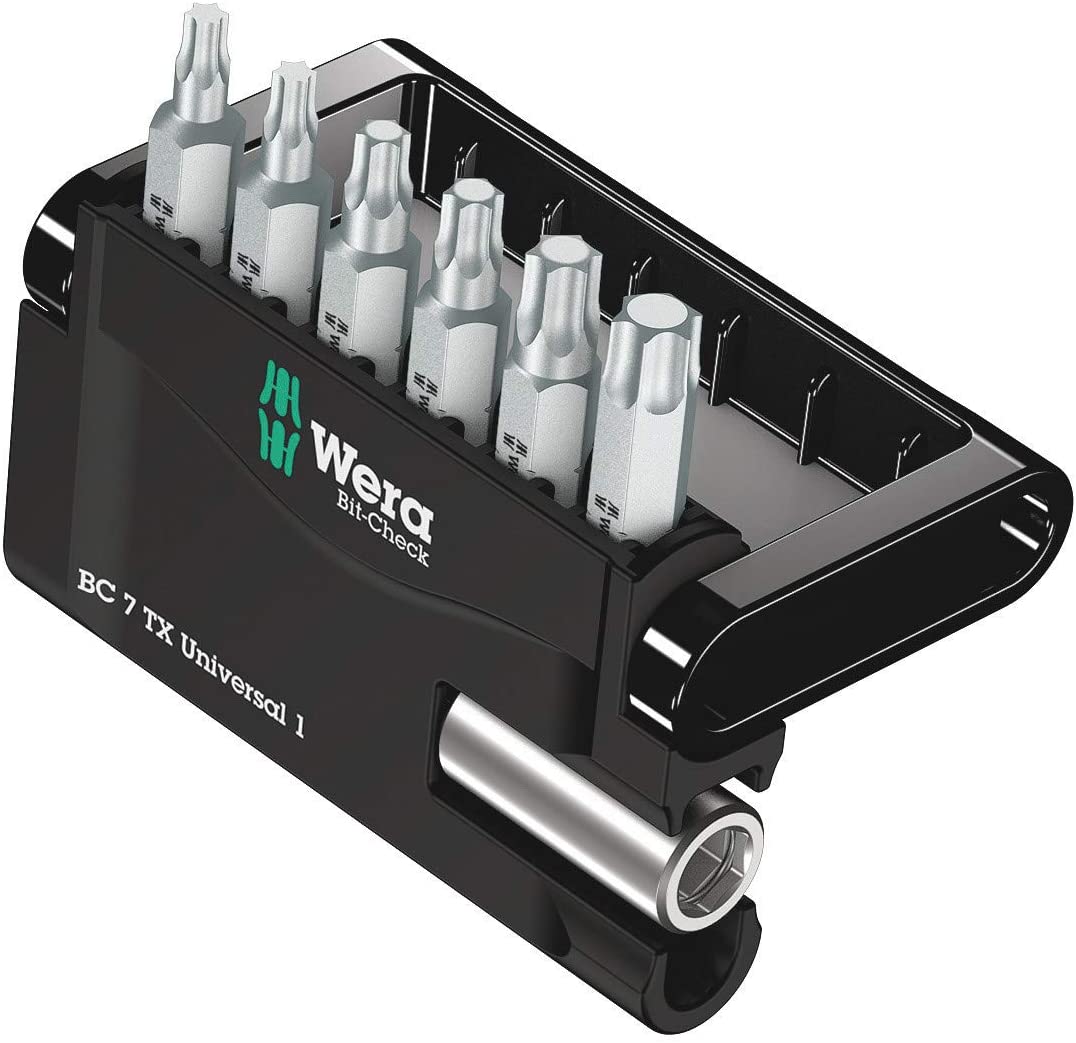 Bild zu [Prime] 7-teiliges Wera Bit-Sortiment Mini-Check TX Universal 1 für 12,09€ (Vergleich: 17€)