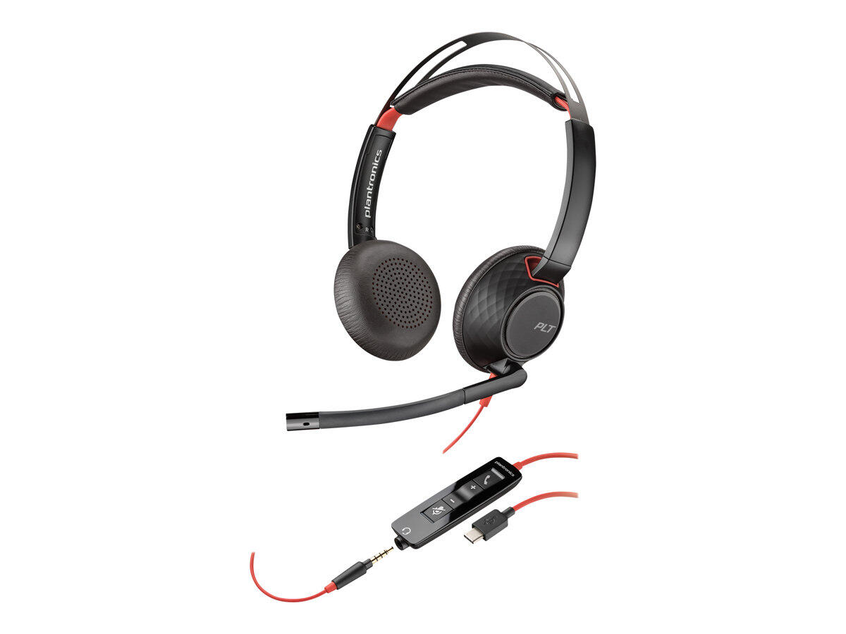 Bild zu On-Ear Headset Plantronics Blackwire 5220 für 42,90€ (Vergleich: 60,95€)