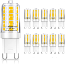 Bild zu 10er Pack AMBOTHER G9 LED Lampen (5W, 500LM, Warmweiß, 3000K) für 9,44€