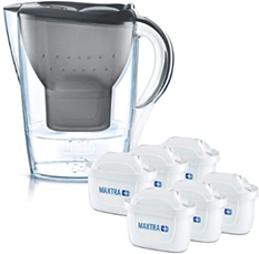 Bild zu BRITA Wasserfilter Marella inkl. 6 MAXTRA+ Filterkartuschen – BRITA Filter Starterpaket für 31,99€ inkl. Versand (VG: 41,99€)