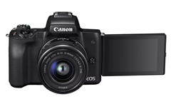 Bild zu CANON EOS M50 Kit Systemkamera inkl. Objektiv 15-45 mm + 55-200 mm Objektiv, 7,5 cm Display Touchscreen, WLAN ab 656€ (VG: 799,99€)