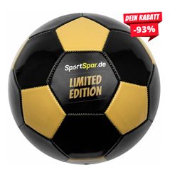 Bild zu 5 x Sportspar.de „Limited Edition 10 Jahre“ Fußball für 8,90€ (1,76€/Ball)