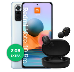 Bild zu Xiaomi Redmi Note 10 Pro für 1€ mit 10GB LTE Datenflat, SMS und Sprachflat im o2 Netz für 15,99€/Monat + Xiaomi Mi True Wireless Kopfhörer Basic 2 gratis