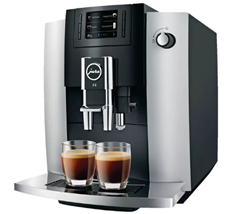 Bild zu JURA E6 (EB) Kaffeevollautomat Platin für 576,49€ inkl. Versand (VG: 679€)