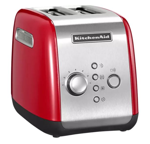 Bild zu KITCHENAID 5KMT221EER Toaster Rot (1100 Watt, Schlitze: 2) für 62,99€ (VG: 87,39€)