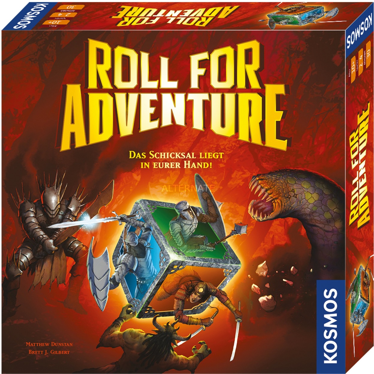 Bild zu Brettspiel Kosmos Roll for Adventure für 11,98€ (Vergleich: 16,35€)