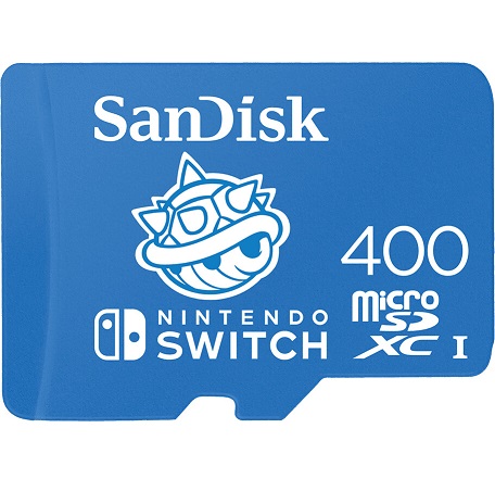 Bild zu 400 GB SanDisk microSDXC Speicherkarte für Nintendo Switch für 55€ bei Filialabholung (Vergleich: 69,99€)