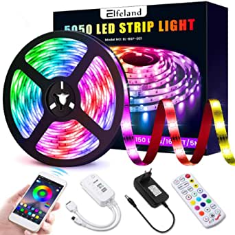 Bild zu 5 Meter Elfeland RGB LED-Streifen mit 150 LEDs für 11,33€