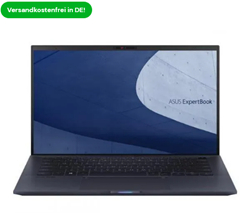 Bild zu ASUS ExpertBook B9450FA-BM0166R (Intel Core i5-10210U 35,6 cm (14″) 8GB RAM, 1TB SSD, Full HD, Win10 Pro) für 899€ inkl. Versand (Vergleich: 1.199€)