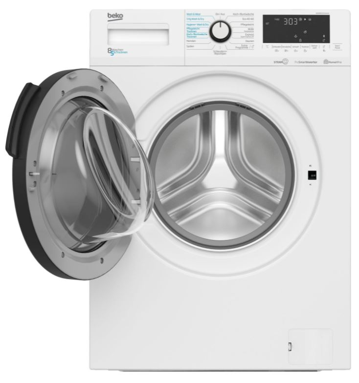 Bild zu BEKO WDW 85141 Steam Waschtrockner (8kg waschen, 5kg trocknen) für 359,91€ (VG: 449€)