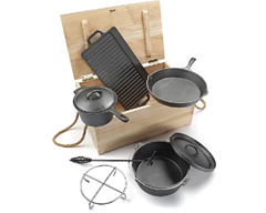 Bild zu El Fuego AY 466 Dutch Oven Set (7-tlg.) für 64,99€ (VG: 87,95€)