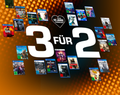 Bild zu Saturn: 3 für 2 Aktion auf Games (PS4-, PS5-, Xbox- & PC-Spiele)