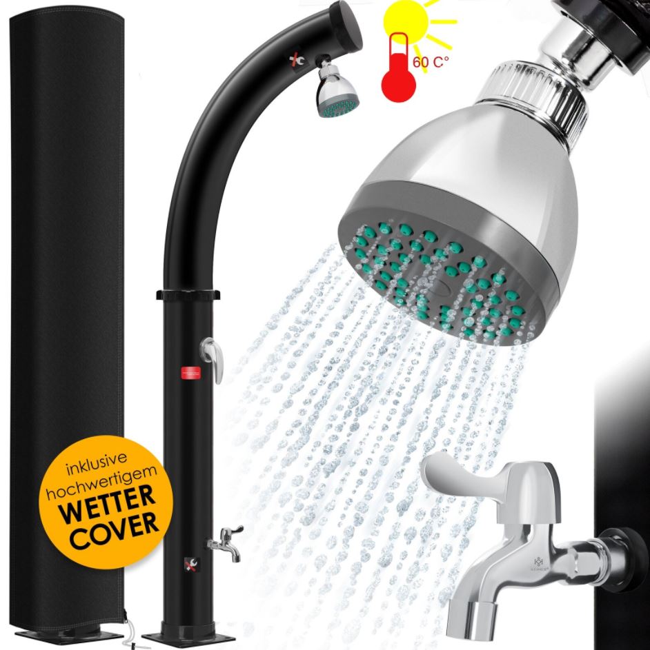 Bild zu KESSER Solar 20L Garten- u. Pooldusche mit Wasseranschluss für 99,80€ (VG: 129,70€)