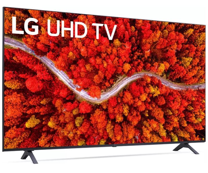 Bild zu LG 55UP80009LA LCD TV (55 Zoll, UHD 4K, SMART TV, webOS 6.0 mit LG ThinQ) für 528,90€ (VG: 614€)