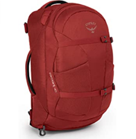 Bild zu Amazon.es: Osprey Farpoint 40 M/L Reiserucksack Jasper Red für 49,88€ inkl. Versand (VG: 86€)