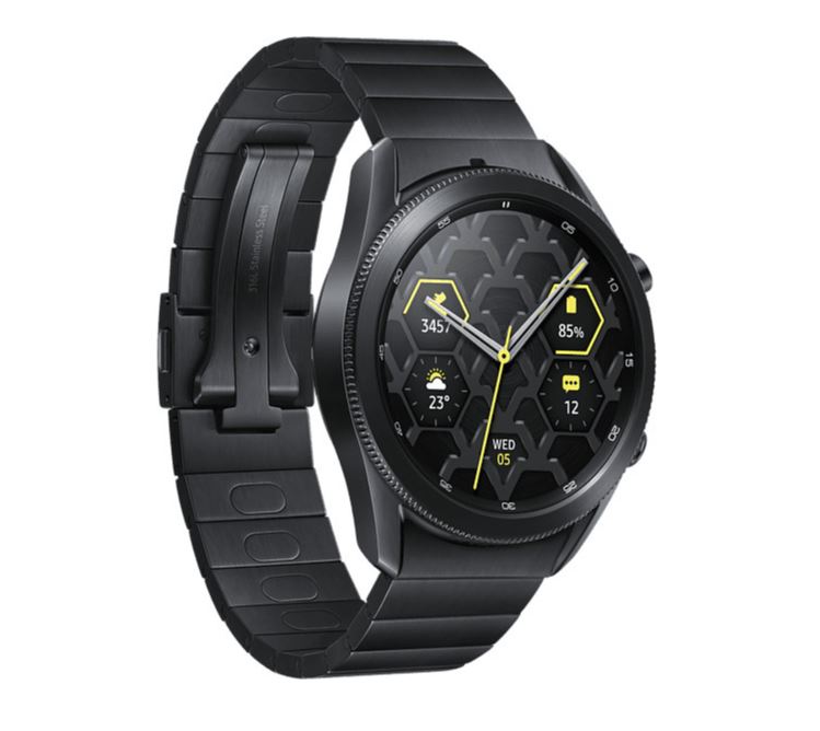 Bild zu Samsung Galaxy Watch 3 Smartwatch 45mm Mystic Black für 379,90€ (VG: 439,90€)