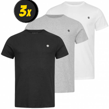 Bild zu SportSpar: 3er-Pack Timberland Basic Crew Slim Herren T-Shirt (Gr. XS – 2XL) für 31,94€ (VG: 50,39€)