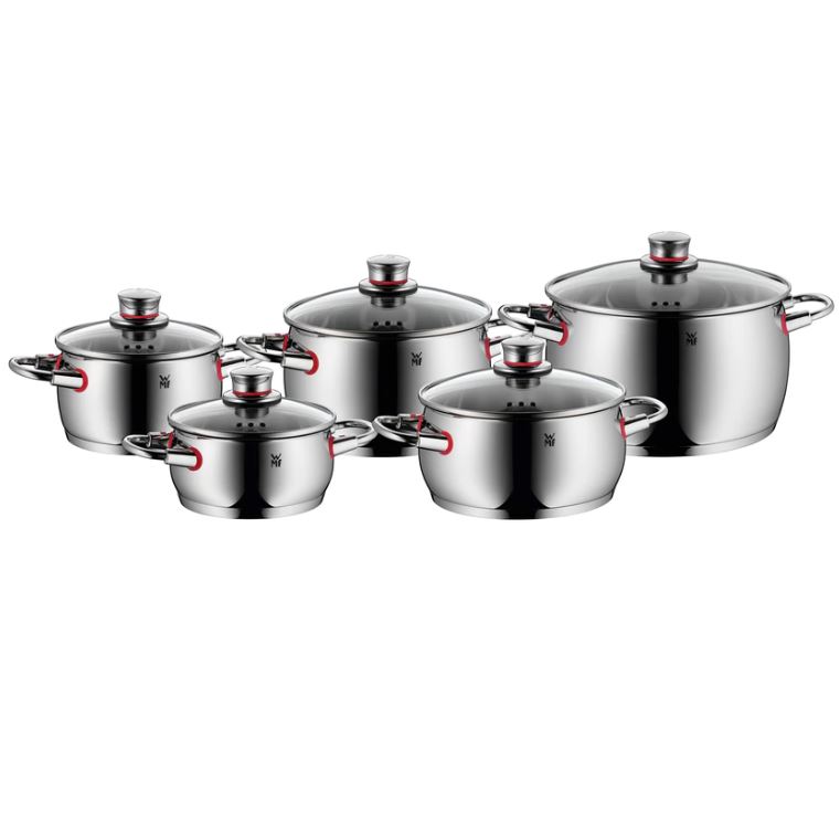 Bild zu WMF Quality One Kochgeschirr-Set 5-teilig + Deckel für 179,99€ (VG: 219,95€)