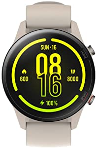 Bild zu Amazon.es: Smartwatch Xiaomi Mi Watch mit GPS, Herzfrequenz und Sauerstoffgehalt für 82,89€ (Vergleich: 95,99€)