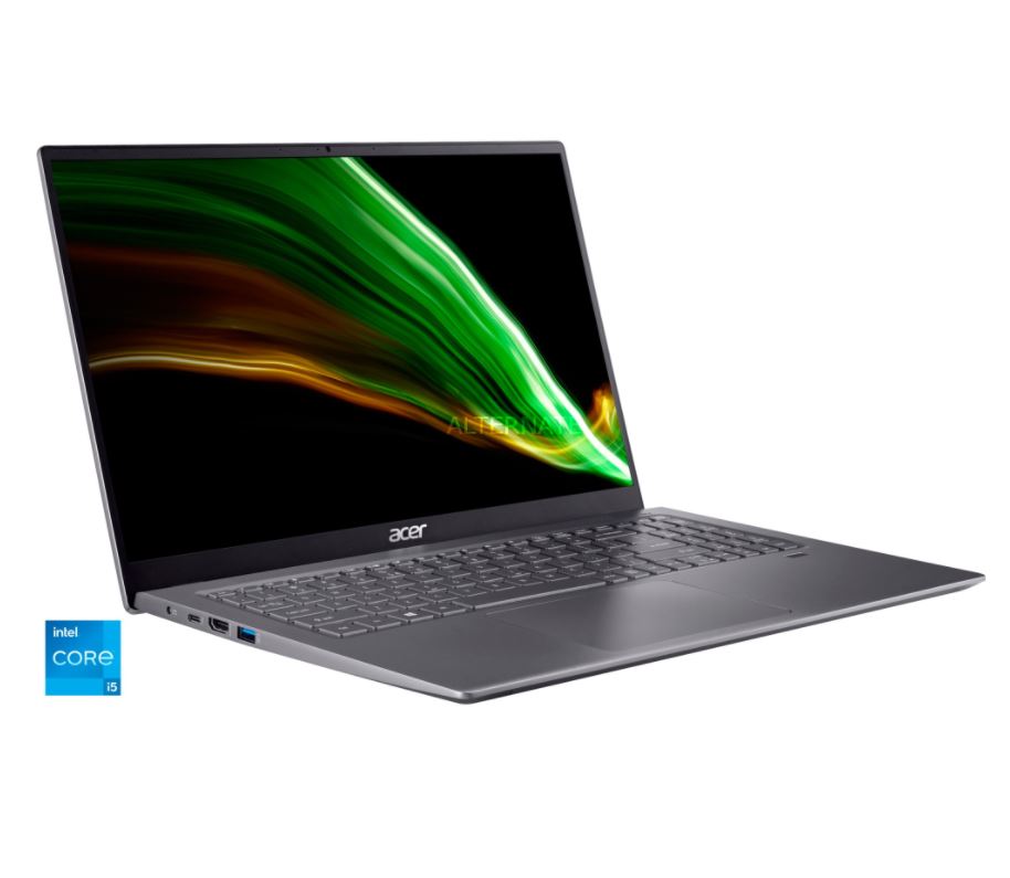 Bild zu [beendet] Acer Swift 3 SF316-51-5795 Notebook (16,1″, i5-11300H, Iris Xe, 512GB SSD, 16GR RAM, Win 10 Home) für 677,99€ (VG: 898€) + 75€ Cashback