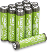 Bild zu [Prime] 12er-Pack Amazon Basics AAA-Batterien (vorgeladen, wiederaufladbar, 850 mAh) für 7,63€ (VG: 11,36€)