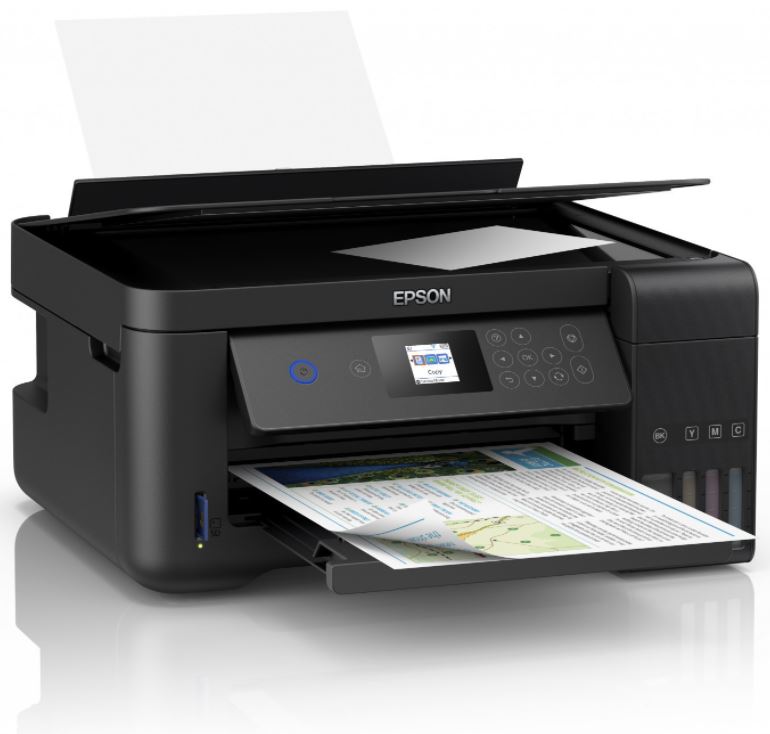 Bild zu Epson EcoTank ET-2750 Tintenstrahl-Multifunktionsgerät für 243,67€ (VG: 292€) oder inkl. 2 Jahre unlimited Printing für 355,63€ (426€)