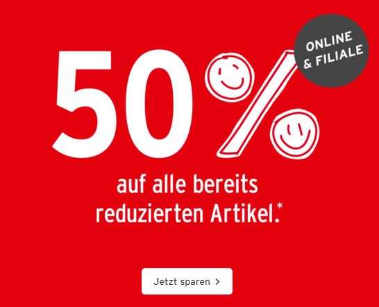 Bild zu Ernsting´s Family: 50% Extra-Rabatt auf Alles im Sale