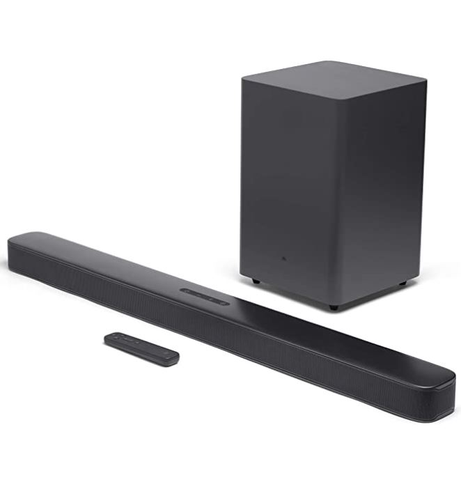 Bild zu JBL Bar 2.1 Deep Bass 2.1 Soundbar (Bluetooth, WLAN, 300 W) für 184,99€ (VG: 229€)