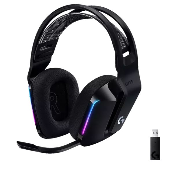 Bild zu LOGITECH G733 Light Speed, Over-ear Headset Schwarz ab 90,30€ (VG: 118€)