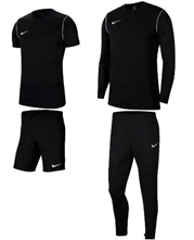 Nike Set Trainingsset Park 20 mit Langarmshirt- und hose   kurze Hose   T-Shirt - mydealz[...]