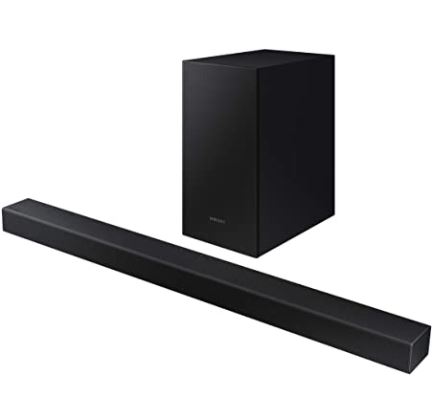 Bild zu Samsung HW-T430/ZG 2.1 Soundbar (Bluetooth, 170 W) für 105€ (VG: 127,21€)