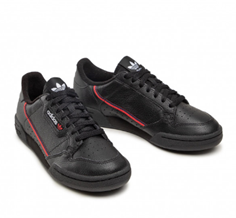 Bild zu adidas Continental 80 Sneaker in schwarz oder weiß (Gr. 39 – 47) für 59€ (VG: 71€)