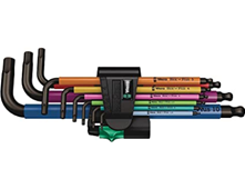 Bild zu [Prime] Wera 05073593001 950/9 Hex-Plus Multicolour 1 SB Winkelschlüsselsatz (metrisch, BlackLaser, 9-teilig) für 20,90€ (VG: 23,36€)