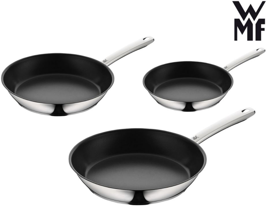 Bild zu 3-teiliges WMF NordicProfi Bratpfannenset (20er, 24er und 28er Pfanne) für 65,90€ (VG: 116€)