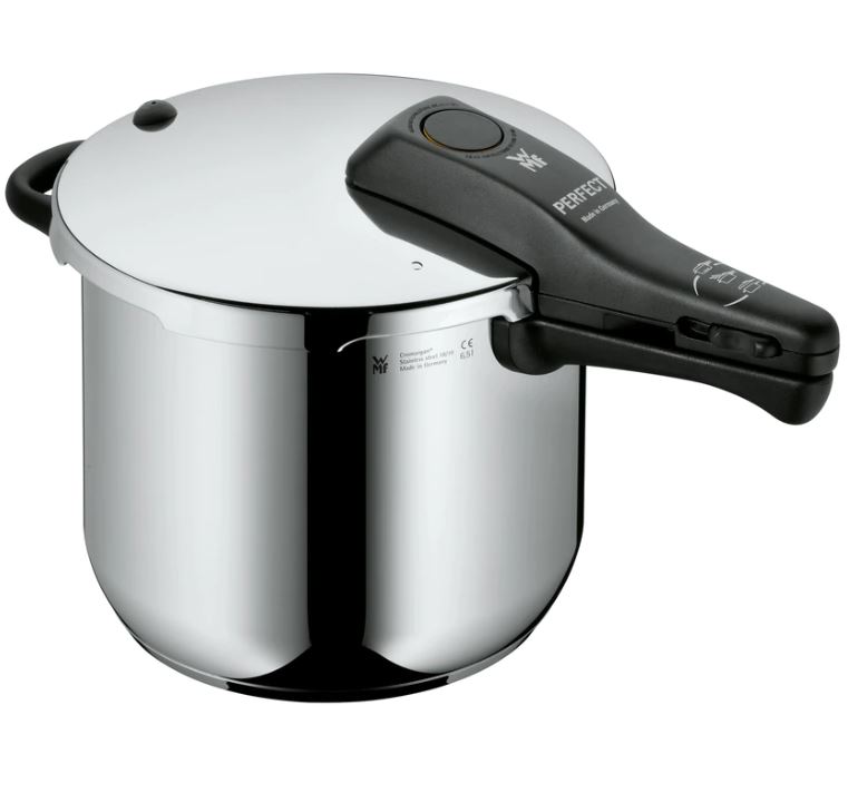 Bild zu [nur noch heute] WMF Perfect Schnellkochtopf Induktion (6,5l, Dampfkochtopf, Cromargan Edelstahl poliert) für 79,99€ (VG: 116,26€)