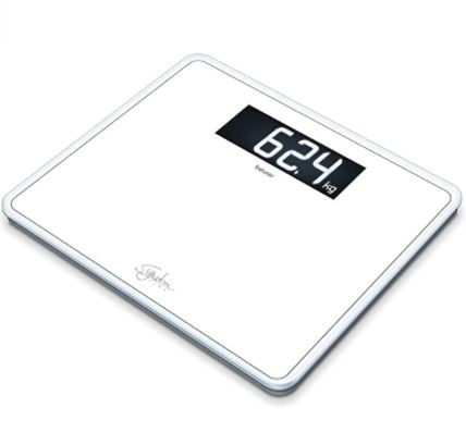 Bild zu Beurer GS 410 white Signature Line Glas-/Personenwaage (XXL-Format und Tragkraft bis 200 kg) für 22,72€ (VG: 37,26€)