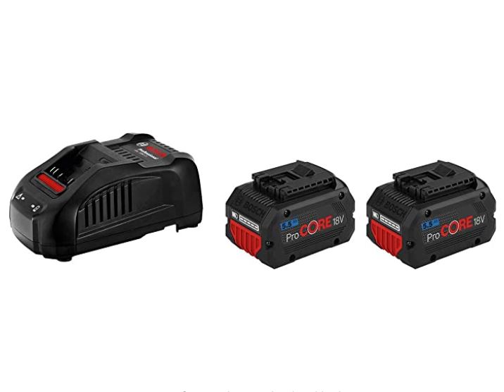 Bild zu Bosch Professional Akku-Sets: z.B. 2×2.0 Ah 12V inkl. Ladegerät für 50,99€ (VG: 67,49€) oder 2x 5.5 Ah 18V inkl. Ladegerät für 180,99€ (VG: 218,99€)