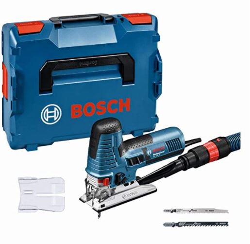 Bild zu Bosch Professional Stichsäge GST 160 CE (inkl. 3x Sägeblätter für Holz, Absaugadapter, Abdeckhaube, 1/1 L-BOXX-Einlage, L-BOXX 136) für 161,99€ (VG: 199€)