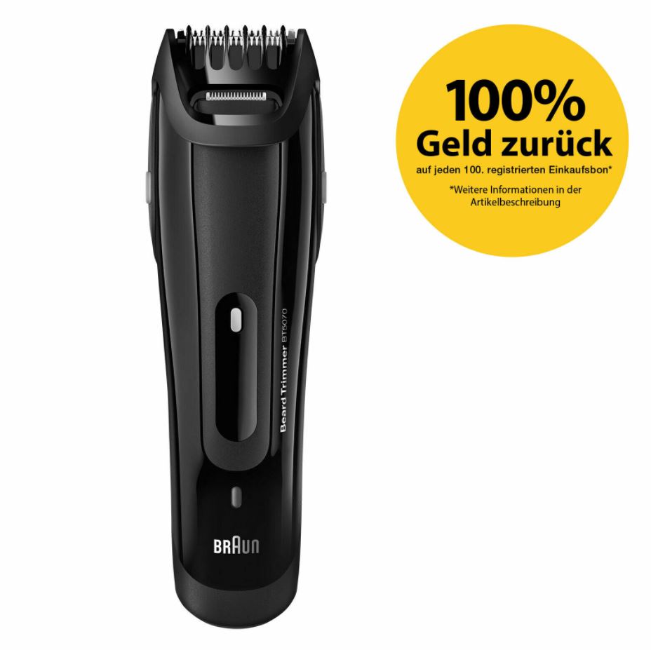 Bild zu Braun BT5070 Barttrimmer/Haarschneider für 29,90€ (VG: 33,88€)