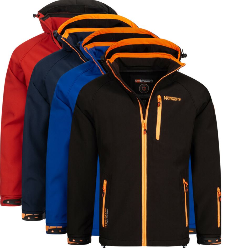 Bild zu Geographical Norway Herren (FVSB Softshell-, Regen-, Übergangsjacke) für 54,90€ (VG: 69,90€)