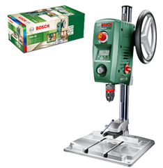 Bild zu Bosch Tischbohrmaschine PBD 40 (710 W, Max. Bohr-Ø in Stahl/Holz: 13 mm/40 mm, Bohrhub 90mm, im Karton) für 209,24€ (Vergleich: 249€)