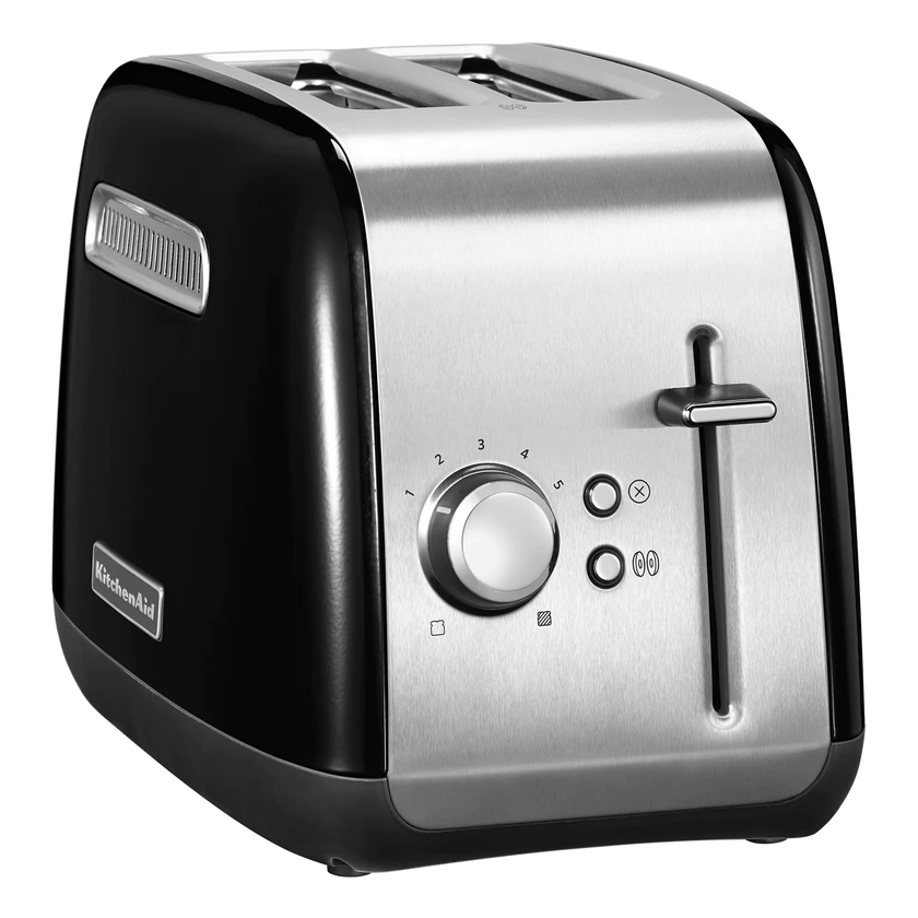 Bild zu Classic Toaster KitchenAid 5KMT2115EOB für 44€ (Vergleich: 61,19€)