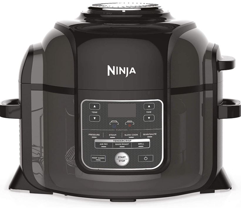 Bild zu NINJA Multikocher OP300EU (1460 W, 6 l Schüssel, Schnellkochen, Heißluft-Frittieren, Slow Cook, Grillen, Backen, Dämpfen) für 168,99€ (VG: 199€)